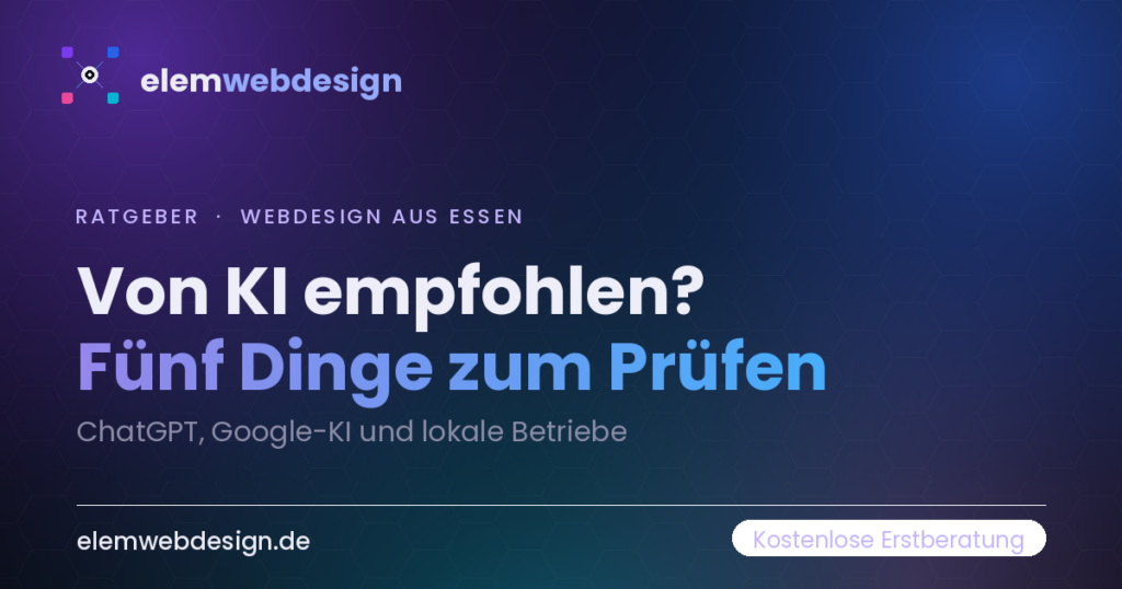 Titelbild des Ratgebers: KI-Suche