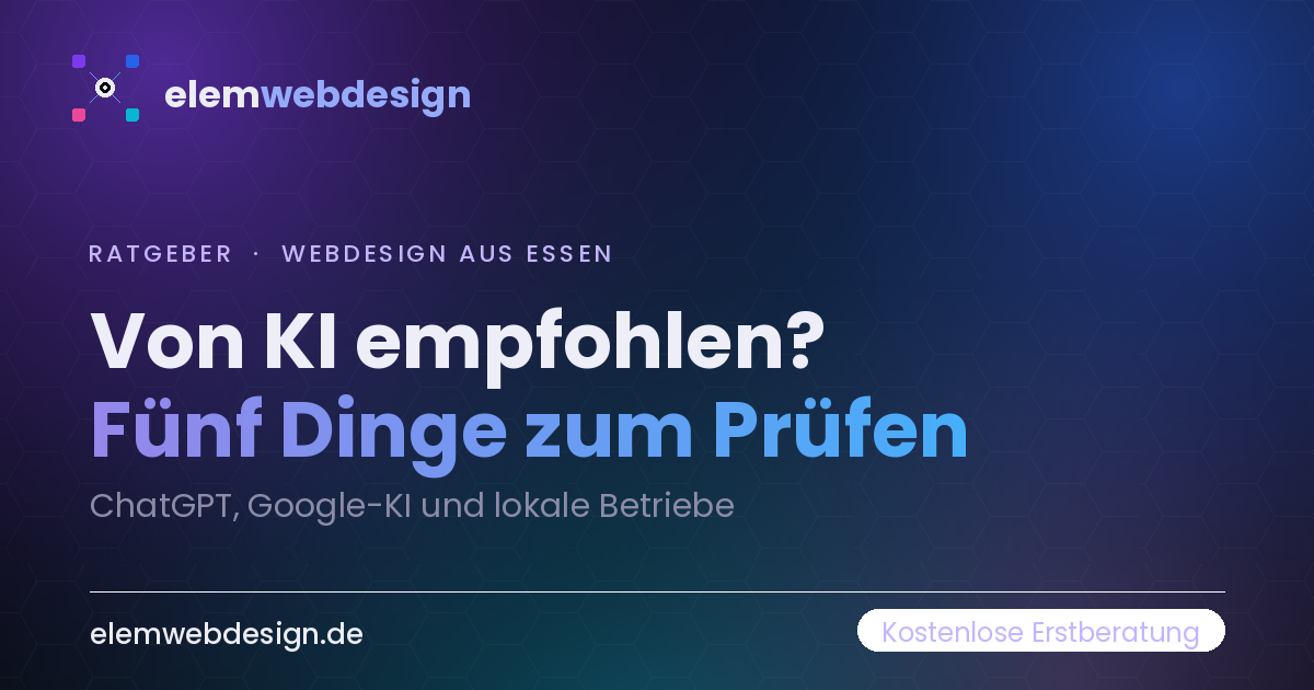Titelbild des Ratgebers: KI-Suche